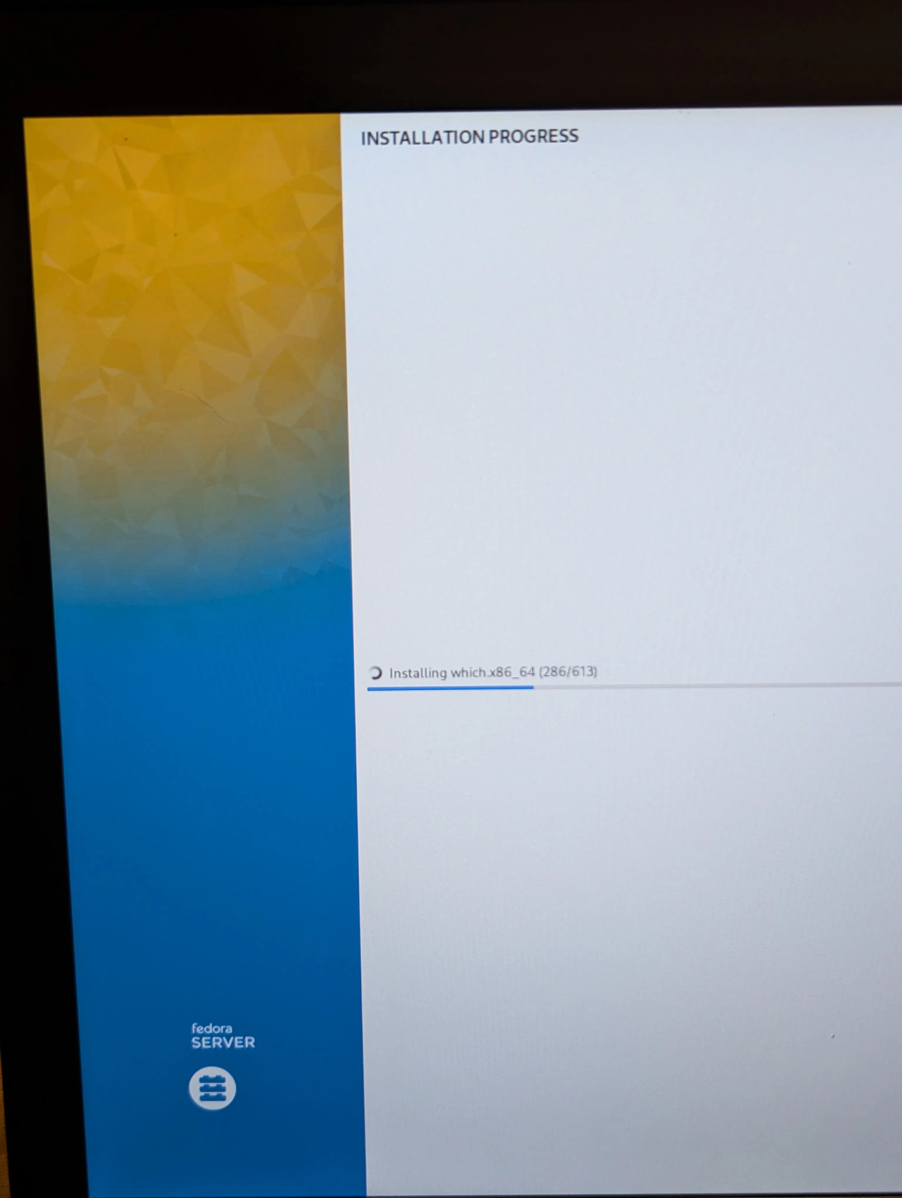 Fedora Installation